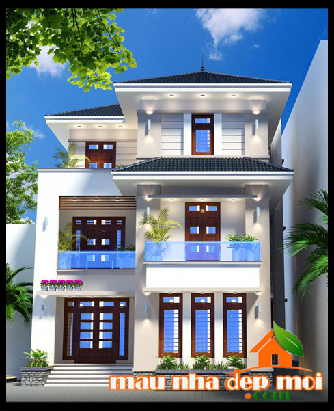 Biệt thự mini mái thái 3 tầng được ưa chuộng nhất hiện nay
