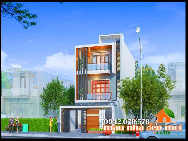 nha pho 3 tang hien dai