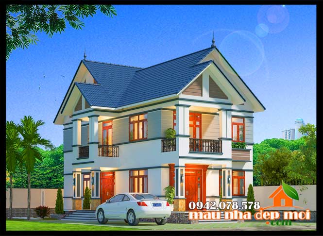 biet-thu-2-tang-mai-thai-hien-dai