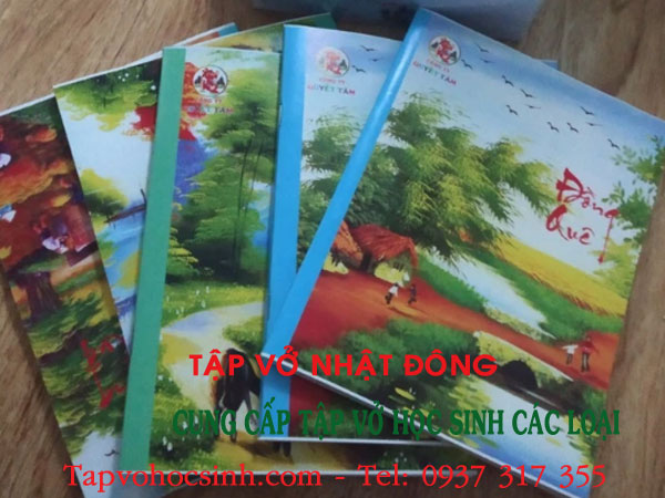 quy trình sản xuất vở học sinh 96 trang