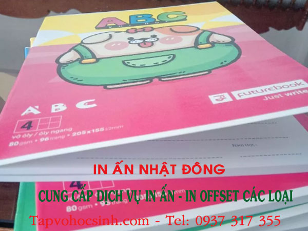 in vở theo yêu cầu tphcm