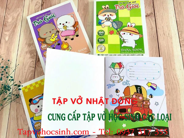 giá in vở theo yêu cầu tphcm
